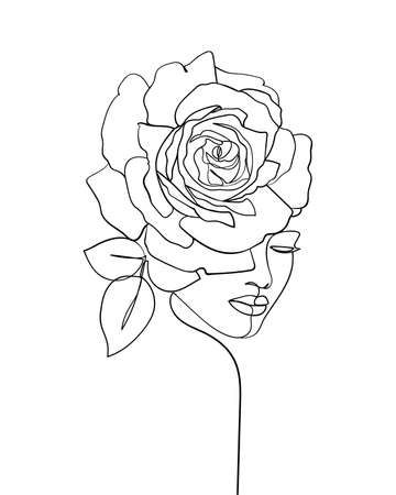 Makeup Artist Cards, Rose Line Art, Watercolor Rose Tattoos, Coloring Book Download, Line Art Images, Flower Art Drawing, Girly Wall Art, Rose Tattoo Design, Flower Sketches