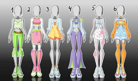 Winx Fairy Oc, Winx Outfits Oc, Winx Club Outfits Oc, Winx Outfits, Pixie Outfit, Las Winx, Fairy Outfit, Art Outfit, Fashion Illustrations Techniques