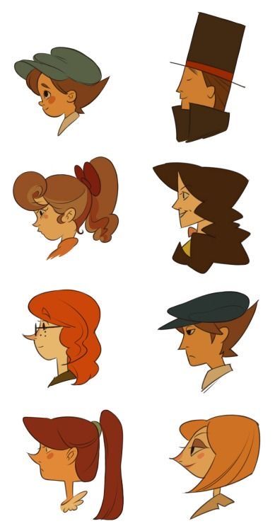 Shape Language, Re Design, Professor Layton, Still Alive, Character Design Animation, Cartoon Character Design, Cute Art Styles, Illustration Character Design, Character Design References