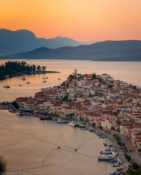 Poros Greece, Greek Islands To Visit, Gap Year Travel, Girl In Water, World View, Athens Greece, Greece Travel, Greek Islands, Dream Destinations