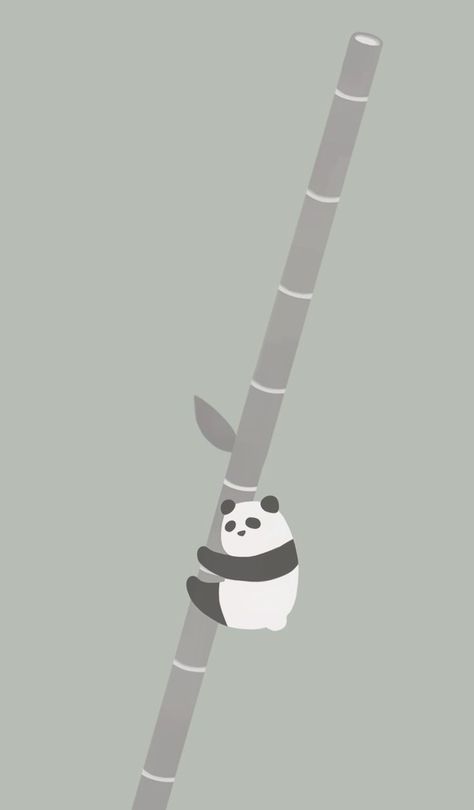 抱竹熊貓  LINE主題 Panda Holding Bamboo, Aesthetic Bamboo, Line Theme, Bamboo Panda, Holding Phone, Line Game, Green Animals, Landscape Drawings, Line Store