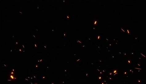 Photo fire sparks on a black background | Premium Photo #Freepik #photo Fire Sparks, Black Backgrounds, Stock Photos, Black