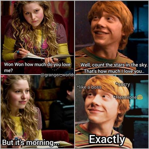 Parcel Tongue Harry Potter, Romione Memes, Harry Potter Quotes Funny, Citate Harry Potter, Glume Harry Potter, Funny Harry Potter Jokes, Potter Head, Harry Potter Memes Hilarious, Hp Harry Potter