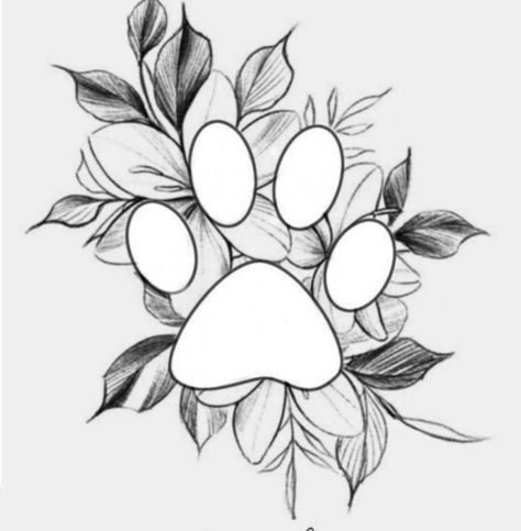 Veterinary Shirt Ideas, Vet Med Tattoo Ideas, Paw Print And Flower Tattoo, Dog Paw Tattoo Memorial, Dog And Flower Tattoo, Veterinary Tattoo Ideas, Vet Tattoo Ideas, Veterinary Tattoo, Veterinarian Tattoo