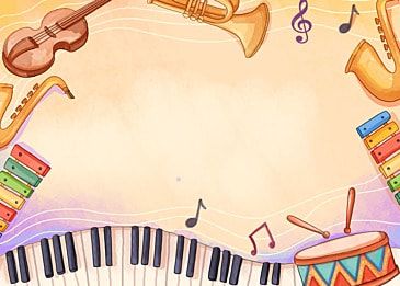 Music Background For Powerpoint, Music Powerpoint Background, Instrument Wallpaper, Music Background Design, Background For Music, Instrument Background, Instruments Wallpaper, Musical Logo Design, Musical Logo