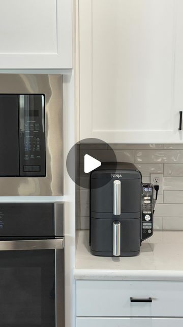 Dylan on Instagram: "#SponsoredByNinja 🌪️ As a dad of four, mealtime can be a challenge, but the all new DoubleStack air fryer by @NinjaKitchen fits right in with the power of two air fryers in the space of one. Dinner can be ready with four meals at once, thanks to these handy stacked racks. Who’s hungry?  #DoubleStackHack #NinjaDoubleStack" Air Fryer Station In Kitchen, Air Fryers, Meal Time, Air Fryer, Canning