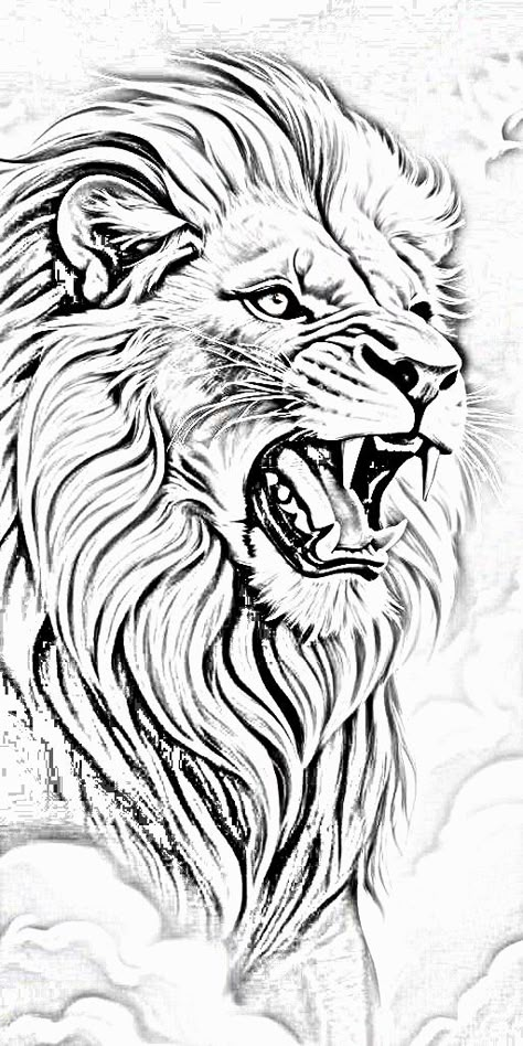 Cool Lion Tattoos For Men, Lion Tattoo Stencil For Men, Matching Leo Tattoos, Lion Head Tattoo Stencil, Lion Tattoo Design Stencil, Lion Head Tattoo Design, Lion Tattoo Drawing, Leones Tattoo, Lion Tattoo Stencil