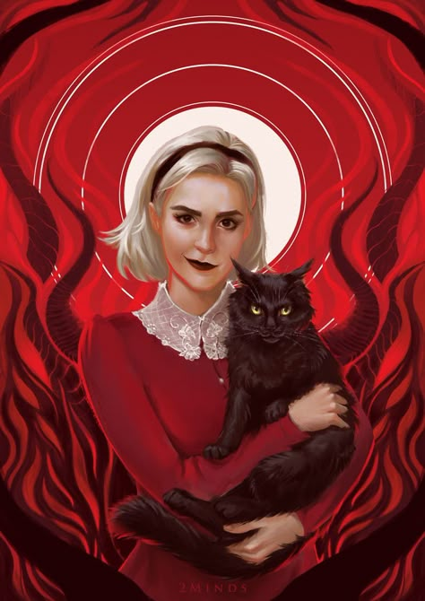 ArtStation - Sabrina Spellman, 2Minds Studio The Chilling Adventure Of Sabrina, Sabrina The Witch, Sabrina Witch, The Chilling Adventures Of Sabrina, Sabrina The Teenage Witch, Septième Art, Chilling Adventures Of Sabrina, Sabrina Spellman, Kiernan Shipka