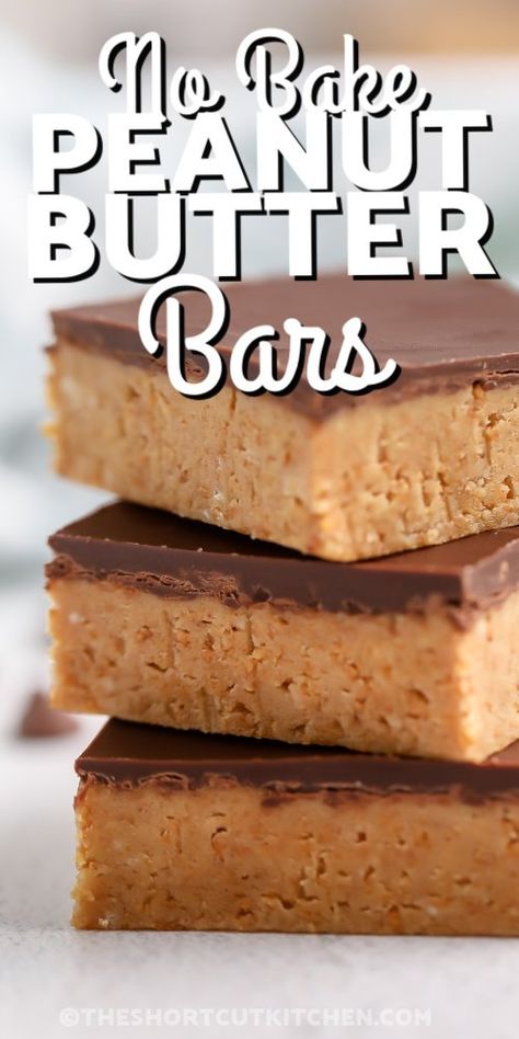 Buckeye Bars Recipe, Chocolate Peanut Butter Squares, No Bake Peanut Butter Bars, Butter Bars Recipe, Graham Cracker Dessert, Peanut Butter Crackers, Peanut Butter Squares, Peanut Butter Cookie Bars, Peanut Butter Bars Recipe