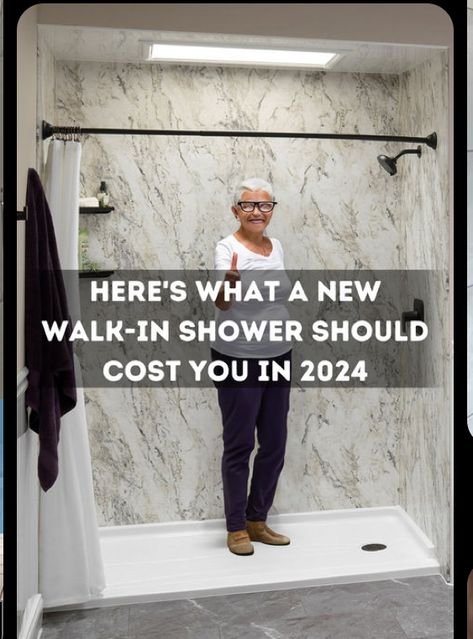 Shower Upgrade, Walk In Showers, Shower Installation, Bathroom Remodel Shower, Shower Remodel, Home Repairs, Bath Remodel, Home Repair, Walk In Shower