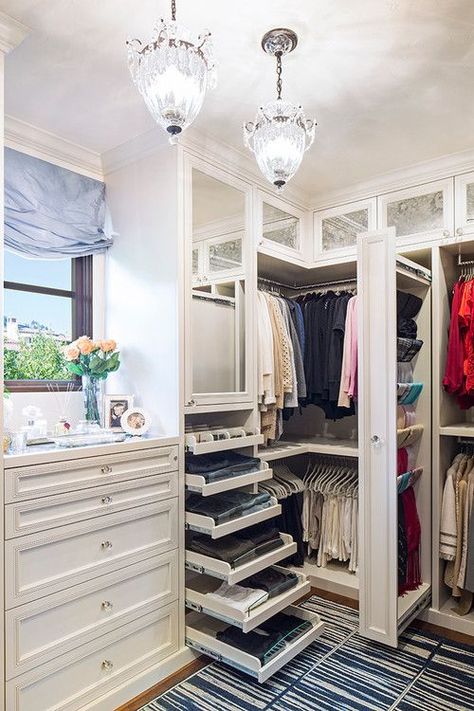 Erin Kestenbaum, A Walk In Closet, Master Closet Design, Closet Mirror, Walking Closet, Closet Hacks Organizing, Dream Closet Design, Walk In Closet Design, Luxury Closets Design