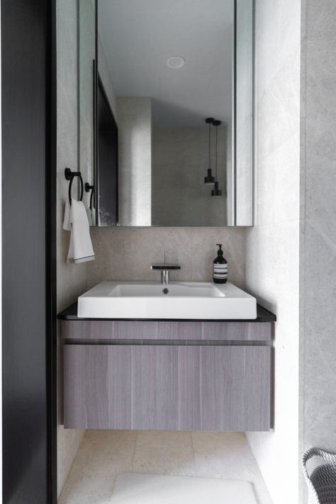 Created by Styledbypt #interiordesign #interiorstyling #bathroom #clean #niche #countertop #sink Sink Niche, Countertop Sink, Sink In, Single Vanity, Bathroom Lighting, Interior Styling, Lighted Bathroom Mirror, Countertops, Bathroom Vanity