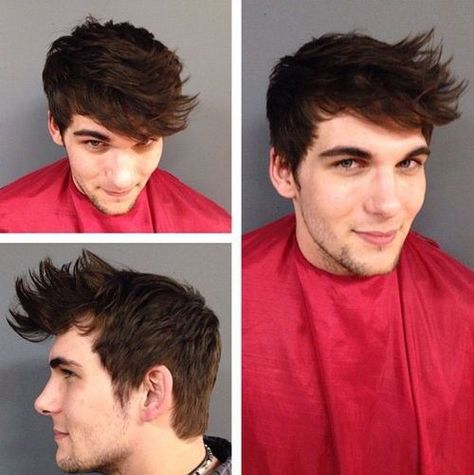 mens spiked quiff hairstyle Best Mens Hairstyles, Medium Hairstyles For Men, Stylish Mens Haircuts, The Right Hairstyles, Mens Hairstyles Medium, Quiff Hairstyles, Cool Mens Haircuts, Short Hairdos, Latest Hair Trends