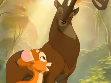 Great Prince Of The Forest, Bambi Aesthetic Icon, The Great Prince Of The Forest Bambi, Bambi Animation, Bambi Screencaps, Bambi With Butterfly, Bambi Characters, Bambi 3, Little Mermaid Wallpaper