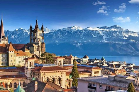 Lausanne is one of Switzerland's hidden gems. Heading over to discover this French-speaking region of Vaud, Switzerland? Then the Lausanne Airbnb apartments below are the perfect way to take in the views of this beautiful city that is set on Lake Geneva. Home to the Internation Olympic Committee with many cathedrals and museums to check out in addition to the amazing mountain views on offer from many points in the city. This is one city to help you rest and relax. The list Airbnb in Lausanne bel Switzerland Photography, Places In Switzerland, Lausanne Switzerland, Honeymoon Places, Geneva Switzerland, Quaint Village, Interlaken, Lake Geneva, Switzerland Travel