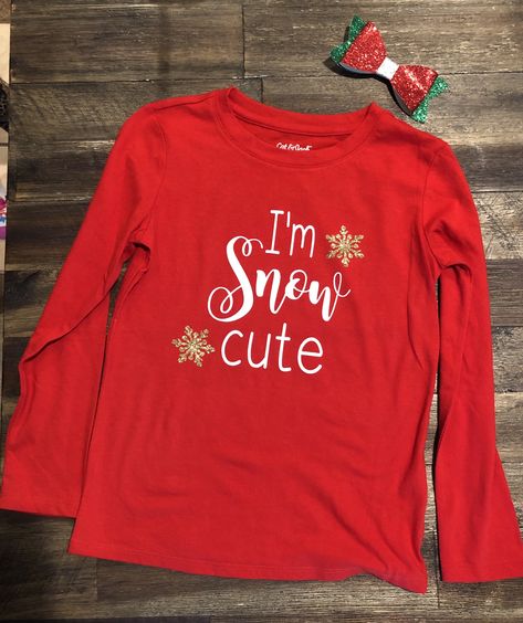 #christmas #winter #girlsfashion #snow #snowcute #girl  #glitter #christmasshirts #cricutmade Glitter Snowflakes, Cricut Inspiration, Girl Holiday, Holiday Shirt, Christmas Winter, Holiday Shirts, Christmas Shirt, Christmas Shirts, Christmas Sweaters