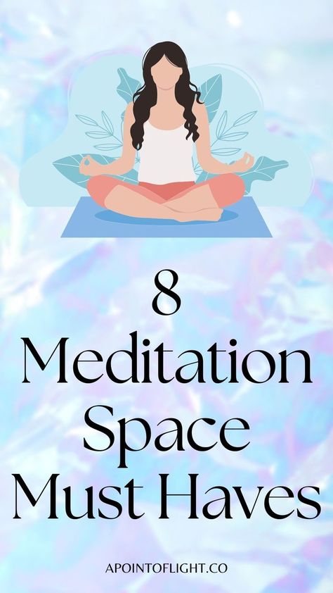 8 meditation space must haves Meditation Room Seating, Zen Space Room Ideas Meditation Corner, How To Set Up A Meditation Space, Meditation Small Space, Meditation Decor Ideas, Quiet Room Ideas Meditation Space, Relaxation Corner Ideas, Creating A Meditation Space At Home, Meditation Station Ideas