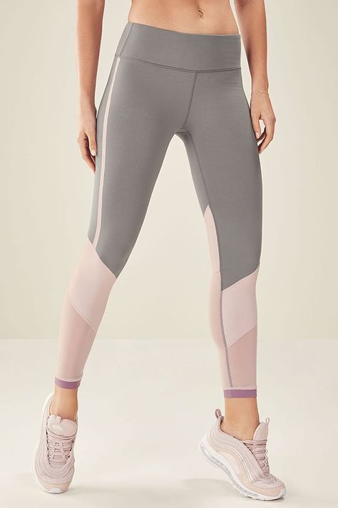 Fabletics Salad Mesh Power Hold Leggings Fitness Closet, Sports Outfits, High Waist Sports Leggings, Sport Model, Sport Clothing, Buy Leggings, Crop Top And Leggings, Color Block Leggings, Gym Clothing