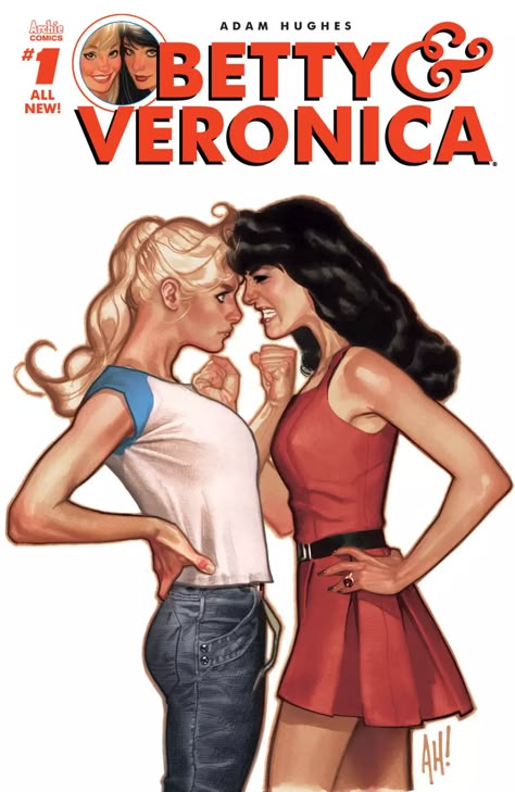 The red-headed eternal teenager’s eternal love interests are getting an all-new series, and there are 25 ways to celebrate that. Archie Comics Betty, Betty Veronica, Rare Comic Books, Adam Hughes, Ralph Mcquarrie, Free Comic Books, Betty And Veronica, Veronica Lodge, Comic Style Art