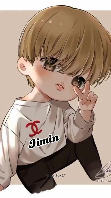 Bts Chibi Cute Taehyung, Chibi Wallpaper, Cocoppa Wallpaper, Park Jimin Bts Wallpaper, Fanart Bts, Jimin Fanart, Kpop Drawings, Park Jimin Cute