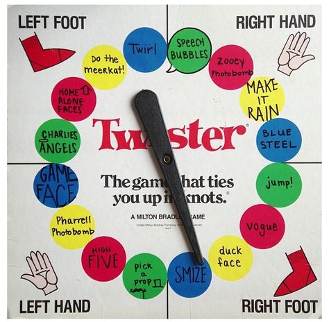 Photo booth prop - a new take on the Twister game! Twister Spinner, Adult Drinking Games, Therapy Interventions, Alcohol Games, Twister Game, Drinking Games For Parties, Teacher Boards, Girls Night Party, Adult Party Games