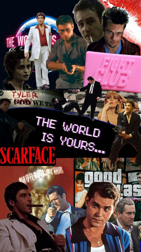 Goodfellas Aesthetic Wallpaper, Scarface Wallpaper Aesthetic, Scarface Aesthetic, Goodfellas Art, Goodfellas Poster, Mafia Movies, Scarface Wallpaper, Blinders Quotes, Scarface Movie