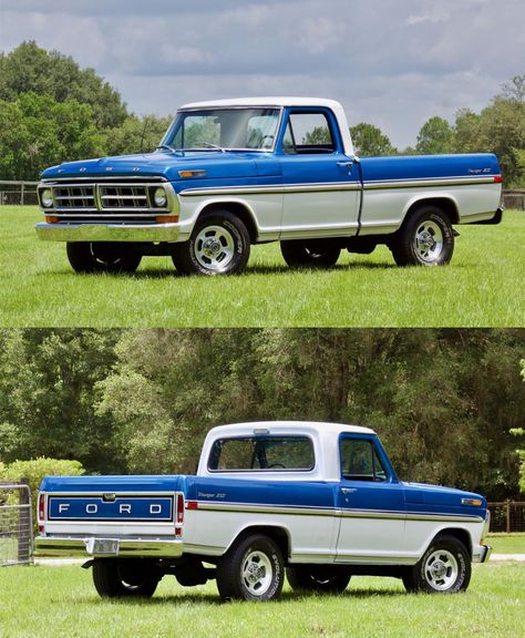 Blue Ford Truck, Ford F150 Blue, 1971 Ford F100, 1960 Ford F100, Old Blue Ford Truck, F100 Truck, 1979 Ford Truck, Pickup Car, 1949 Ford F1 Pickup Trucks