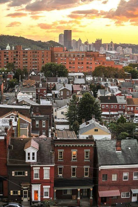 Lawrenceville,  credit Chris Litherland Towns Aesthetic, Lawrenceville Pittsburgh, Pittsburgh Travel, Pittsburgh Neighborhoods, Job Dream, City Reference, Robert Morris, Old America, Dubai Skyscraper