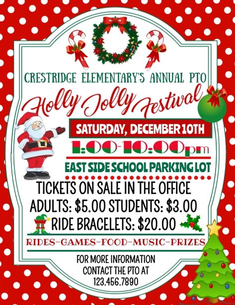 Festival Flyer, Game Food, Holly Jolly, Novelty Christmas, Festival, Christmas Ornaments, Holiday Decor, Design