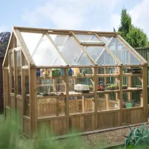 Wood Greenhouse, Greenhouse Roof, Timber Greenhouse, Wooden Greenhouse, Tongue And Groove Cladding, Greenhouses For Sale, Victorian Greenhouses, Victorian Greenhouse, Window Glazing