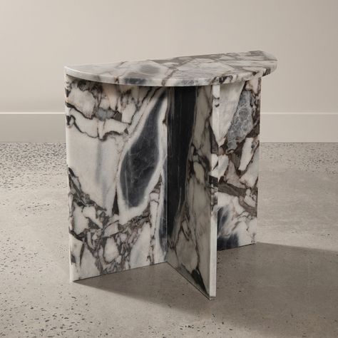 Stone Furniture, Marble Tables, Nordic Color, Marble Furniture, Stone World, Stone Dining Table, Table Designs, Side Table Design, Marble Side Tables