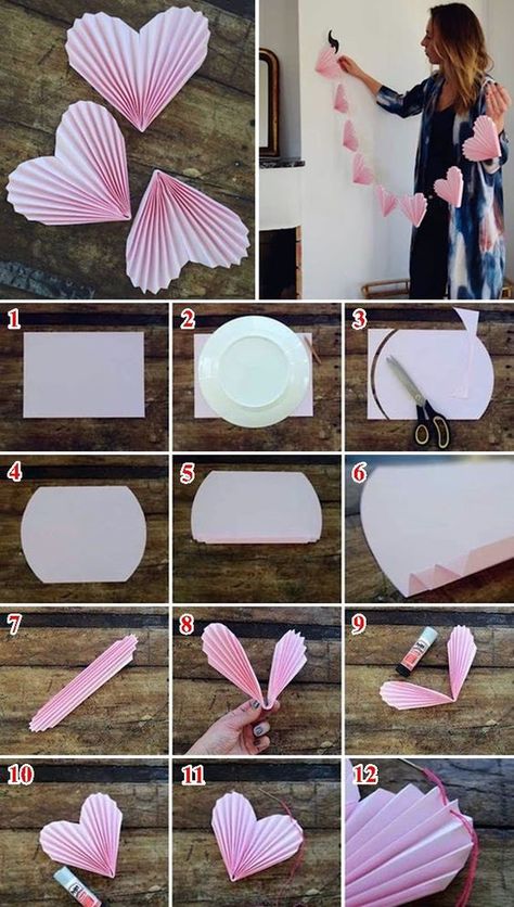 Room Decoration Ideas With Paper, D I Y Room Decor, Things To For Your Birthday, Making Room Decor, Paper Crafts For Room Decor, Diy Things For Room, Homemade Birthday Decorations Diy Ideas, Cute Craft Ideas For Your Room, Diy Things To Make For Your Room