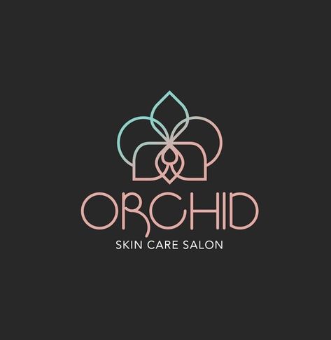 Hippie Words, Boutique Names, Skin Care Salon, Signature Ideas, Flower Logo, Perfume Brands, Icon Font, Orchids, Mood Board