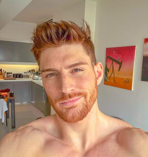 Ginger Hair Men, Red Hair Men, John Tucker, Redhead Men, Beard Styles Short, Ginger Boy, Short Beard, Ginger Men, Great Beards