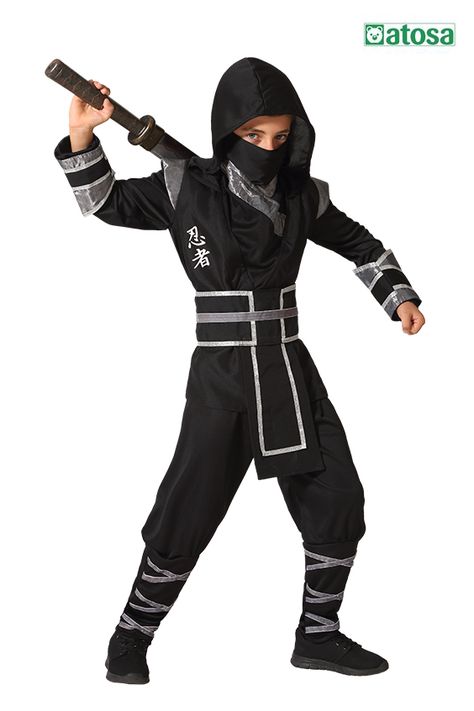 Halloween Costumes For Boys 5-6, Diy Costumes For Boys, Japan Ninja, Assassin Costume, Ninja Outfit, Wicked Costumes, Zentai Suit, Diy Halloween Costumes For Kids, Barbie Doll House