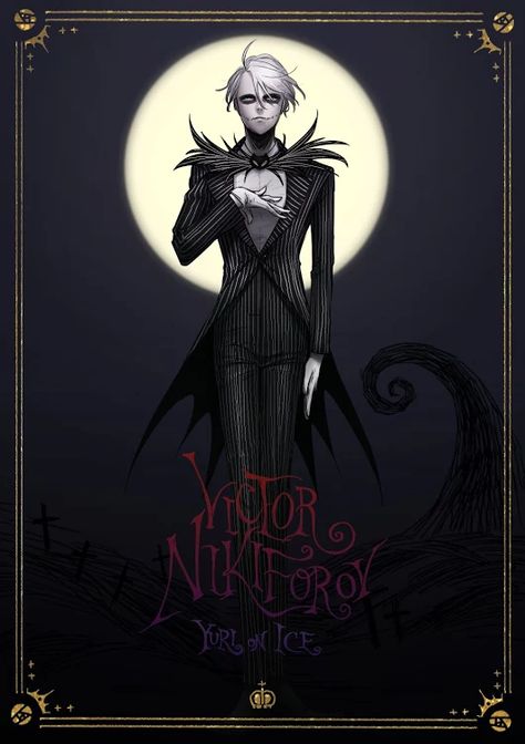 Jack Nightmare Before Christmas, Tim Burton Style, Tim Burton Movie, Seraph Of The End, Anime Costumes, Fictional Crushes, Sports Anime, Yuri On Ice, Halloween Town