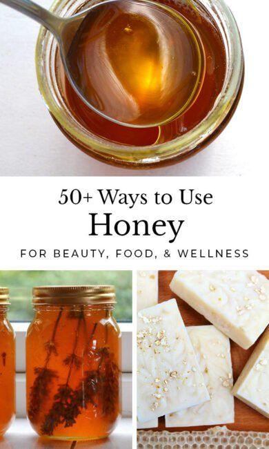 A collection of more than fifty delicious and creative ways to use honey. Make everything from desserts and treats to handmade skincare and medicine #honeyrecipes #naturalhome Homemade Honey Products, Diy Honey Products, Honey Business Ideas, Ways To Use Honey, Honey Uses Health, Diy Flavored Honey, How To Keep Honey From Crystallizing, Honey Cookies Recipe, Honey Uses