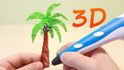 3d Pen Art Ideas, Pen Art Ideas Easy, 3d Pen Ideas Beginner, Pen Easy Drawing, Pen Art Ideas, Drawing Ideas Step By Step, Art Ideas Easy, 3d Drawing Pen, 3d Pen Art