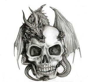 Dragon skull Simple Dragon Drawing, Skull Dragon, Tattoo Trend, Tattoo Templates, Snake Art, Dragon Tattoo Designs, Skull Tattoo Design, Desenho Tattoo, Dragon Drawing