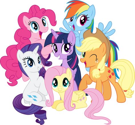 My Little Pony Birthday Party, Mane 6, Little Pony Birthday Party, My Little Pony Poster, My Little Pony Party, Unicorn Pictures, My Little Pony Wallpaper, Discovery Kids, Pony Birthday