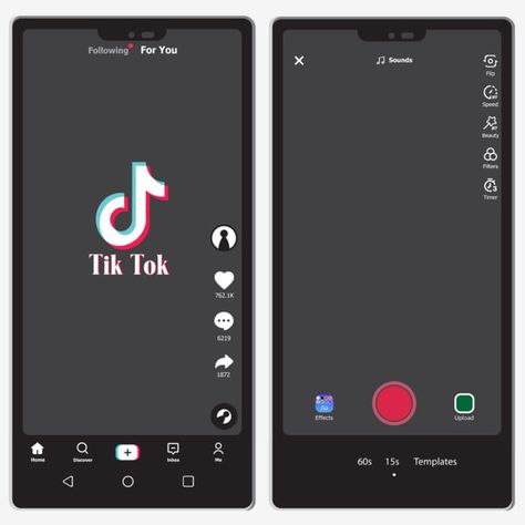 tiktok,tik tok,interface template,android screen,tiktok icons,icon vector,tiktok screen,social app,button vector Vector Tiktok, Resume Format Download, Lesson Plan Template Free, Storyboard Template, Free Adult Coloring Pages, Fall Coloring Pages, Social Icons, Free Math, Tick Tock