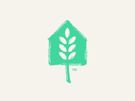 GreenHouse plant nature health food house home leaf green mark logo Dispensary Branding, Greenhouse Logo, Aquarius Art, Visual Identity System, House Logo, House In Nature, Flower Logo, Simple Logo, Luxury Logo