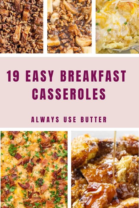 If you’re tired of the same old breakfast routine, why not switch things up with some delicious breakfast casseroles? These hearty dishes are perfect for feeding a crowd or meal prepping for the week ahead. Breakfast Ahead Of Time, Breakfast For A Group Make Ahead, Meal Train Breakfast Ideas, Easy Breakfast Prep For The Week, Make Ahead Brunch Recipes For A Crowd, Brinner Ideas, Easy Weeknight Casseroles, Make Ahead Brunch Recipes, Cheesy Breakfast