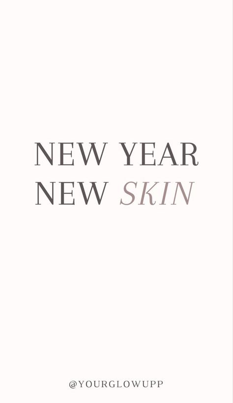 Step inside and discover how Revision skincare products can help you achieve the skin you desire for the upcoming year! New Year Esthetician Post, New Year Skincare, Facials Quotes, Spa Quotes, Esthetician Inspiration, Esthetician Quotes, Skins Quotes, Facial Routine Skincare, Experience Quotes