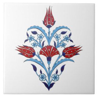 Iznik Tile, Tile Design Pattern, Pottery Patterns, Persian Art Painting, Turkish Tile, Turkish Tiles, Printed Tile, Tile Ceramic, Pichwai Paintings