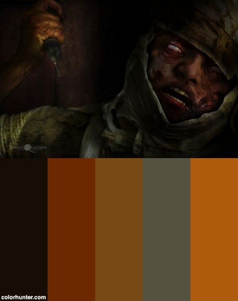 Silent Hill Inspired Color Scheme from colorhunter.com Silent Hill Color Palette, Silent Hill The Room, Silent Hill 4 The Room, Silent Hill Poster Game, Prymid Head Silent Hill, Cool Color Palette, Silent Hill, Color Studies, Color Palette