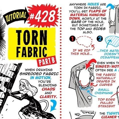 The Etherington Brothers on Instagram: "TORN FABRIC part TWO from the How to THINK When You Draw ENCYCLOPEDIA - the world’s ONLY encyclopedia of drawing tutorials, posted up FREE for EVERYONE, FOREVER, with NEW and CLASSIC tutorials coming up EVERY DAY only on our Instagram here: @etheringtonbrothers :) Lorenzo! #arttips #arttutorial #drawingtips #artprocess #stepbystepart #drawingtutorial #howtodraw #learnuary #howtodraw #drawingtutorial #conceptart #gamedev #animationdev #gameart #tutorial #inktober #sketch #illustration #art #drawing #indiegame #leveldesign #worldbuilding #environmentdesign #animation #characterdesign #visdev" Brothers Art, Fabric Drawing, Drawing Clothes, Process Art, For Everyone, Environment Design, Indie Games, Art Tips, Drawing Tips