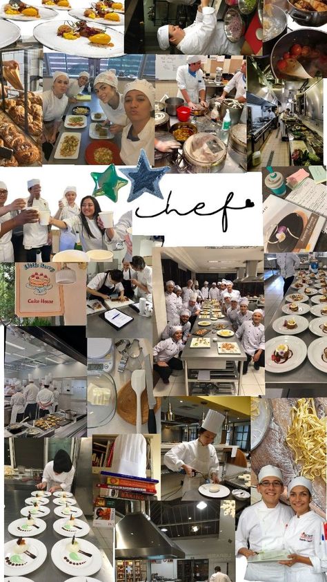 Art Major Aesthetic, Culinary Arts Schools, Chef School, Culinary Chef, Pastry School, Culinary Classes, Female Chef, Beautiful Scenery Pictures, Cute Rats