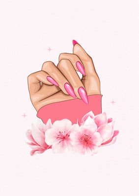 Pink Feminine Nail Art Illustration Poster - Templates by Canva Nail Art Illustration, Feminine Nail Art, Desain Salon Kuku, Nail Logos Ideas, Nail Art Course, Nail Art Courses, Pink Feminine, Nail Salon Decor, Nail Salon Design