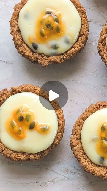 taste.com.au | The perfect dessert for all you non-bakers out there! These 4-ingredient passionfruit condensed milk tarts are easy, delicious and ready in... | Instagram Easy Mini Tarts, Passionfruit Dessert, Milk Tarts, Condensed Milk Recipes Desserts, Condensed Milk Desserts, Milk Recipes Dessert, Milk Tart, Baked Dessert, Tarts Recipe